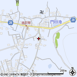 岡山県瀬戸内市牛窓町鹿忍722周辺の地図
