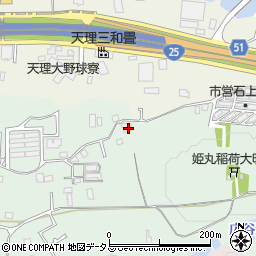 奈良県天理市石上町674周辺の地図