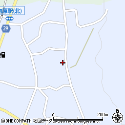 広島県安芸高田市向原町坂267周辺の地図