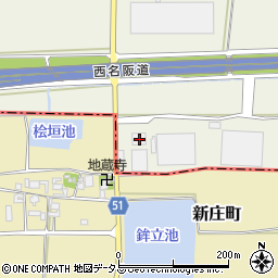 奈良県天理市櫟本町198周辺の地図