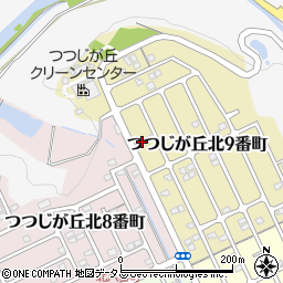 三重県名張市つつじが丘北９番町206周辺の地図