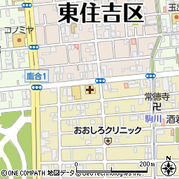 西松屋針中野店周辺の地図