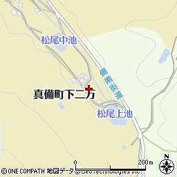 岡山県倉敷市真備町下二万2511周辺の地図