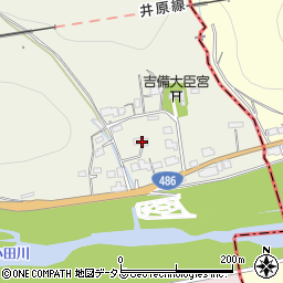 岡山県小田郡矢掛町東三成3848周辺の地図