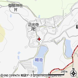 奈良県生駒郡平群町椹原512周辺の地図