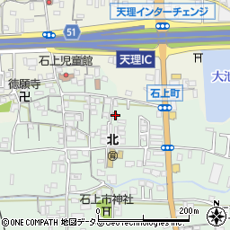 奈良県天理市石上町586-5周辺の地図