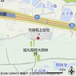 奈良県天理市石上町858周辺の地図
