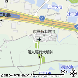 奈良県天理市石上町853周辺の地図