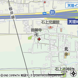 奈良県天理市石上町538周辺の地図