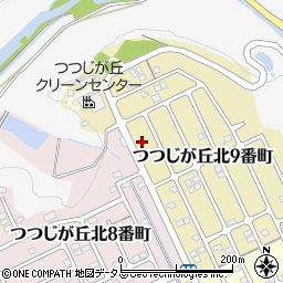 三重県名張市つつじが丘北９番町208周辺の地図