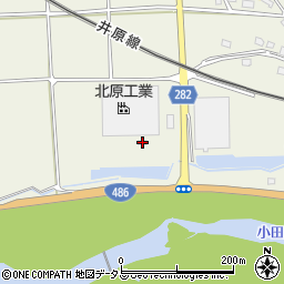 岡山県小田郡矢掛町東三成1630周辺の地図