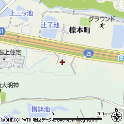 奈良県天理市櫟本町3361周辺の地図