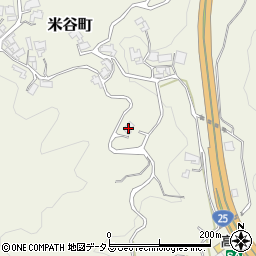 奈良県奈良市米谷町774周辺の地図