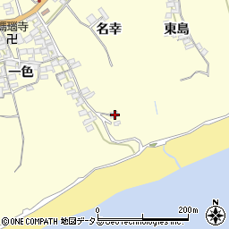 愛知県田原市高松町一色25-1周辺の地図