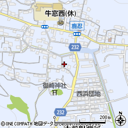 岡山県瀬戸内市牛窓町鹿忍5347周辺の地図