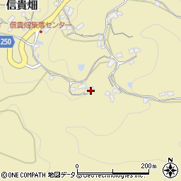 奈良県生駒郡平群町信貴畑305周辺の地図