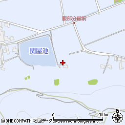 岡山県倉敷市真備町服部周辺の地図
