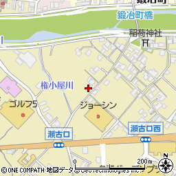 三重県名張市瀬古口111周辺の地図