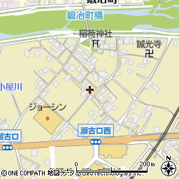 三重県名張市瀬古口317周辺の地図