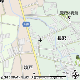 愛知県田原市長沢町長沢67-1周辺の地図