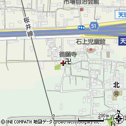 奈良県天理市櫟本町17周辺の地図