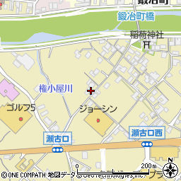 三重県名張市瀬古口110周辺の地図