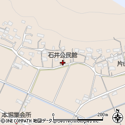 石井公民館周辺の地図