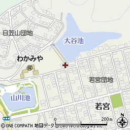 岡山県都窪郡早島町若宮4-8周辺の地図