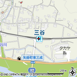 岡山県小田郡矢掛町周辺の地図