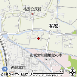 岡山県倉敷市祐安929周辺の地図