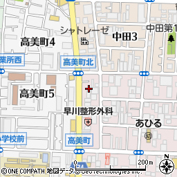 大阪東部オートサービス株式会社周辺の地図