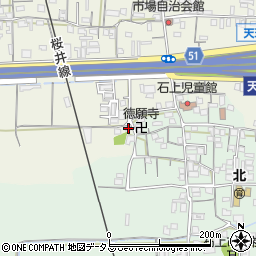 奈良県天理市櫟本町15周辺の地図