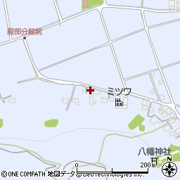 岡山県倉敷市真備町服部611周辺の地図