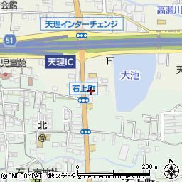 奈良県天理市櫟本町3566周辺の地図