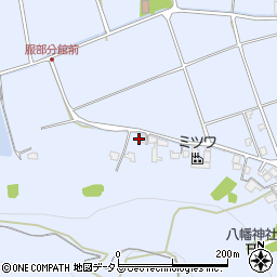 岡山県倉敷市真備町服部604周辺の地図