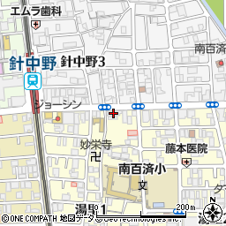 ピザハット　東住吉店周辺の地図