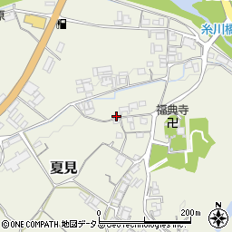 三重県名張市夏見周辺の地図