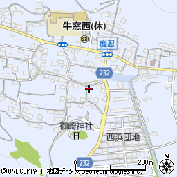 岡山県瀬戸内市牛窓町鹿忍5346周辺の地図