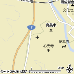 山口県萩市須佐横屋丁周辺の地図