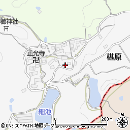 奈良県生駒郡平群町椹原529周辺の地図