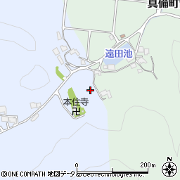 岡山県倉敷市真備町服部1573周辺の地図