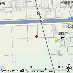 奈良県天理市櫟本町343周辺の地図