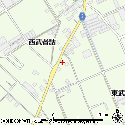 愛知県田原市保美町東武者詰108周辺の地図