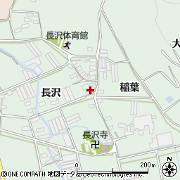愛知県田原市長沢町長沢47周辺の地図