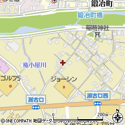 三重県名張市瀬古口109周辺の地図
