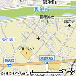 三重県名張市瀬古口248周辺の地図
