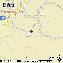 奈良県生駒郡平群町信貴畑307周辺の地図