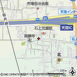 奈良県天理市石上町549周辺の地図