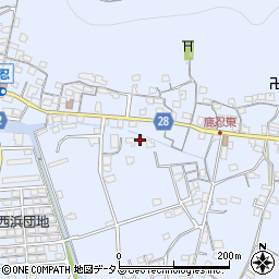 岡山県瀬戸内市牛窓町鹿忍783-167周辺の地図