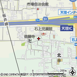 奈良県天理市石上町548周辺の地図